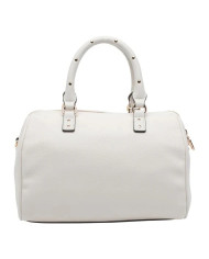 BORSA LIU JO DONNA SACHEL PICCOLA LEATHER BAG CREAM 25X15X17CM AA6052 E1012 X0459