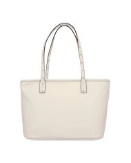 BORSA LIU J OA SPALLA LEATHER BAG CREAM 39X13X23CM AA6071 E1012 X0459