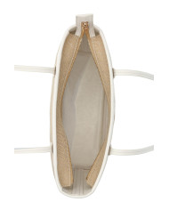 BORSA LIU JO DONNA JACQUARD MEDIA LEATHER BAG 39X13X23CM AA6071 T378A 00005