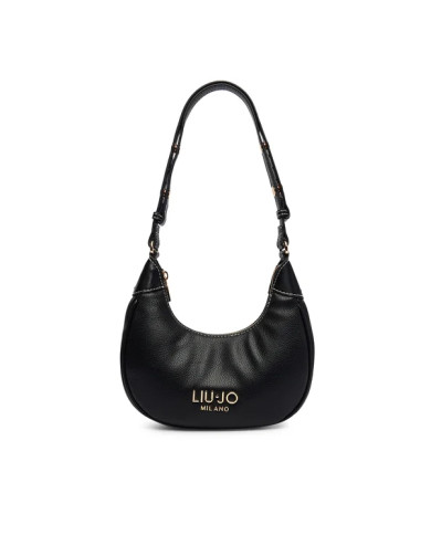 BORSA LIU JO DONNA LEATHER BAG BLACK 23X21X8CM 