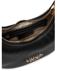 BORSA LIU JO DONNA LEATHER BAG BLACK 23X21X8CM 