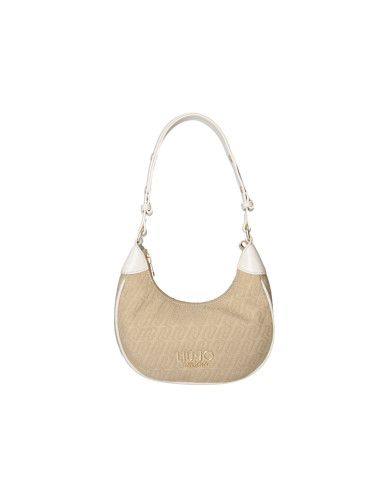 BORSA LIU JO DONNA LEATHER BAG NATURALE 24X6X21CM 