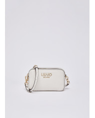 BORSA A TRACOLLA LIU JO SMALL HANDBAG CREAM 18X6X11CM AA6100 E1012 X0459