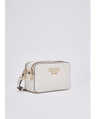BORSA A TRACOLLA LIU JO SMALL HANDBAG CREAM 18X6X11CM AA6100 E1012 X0459