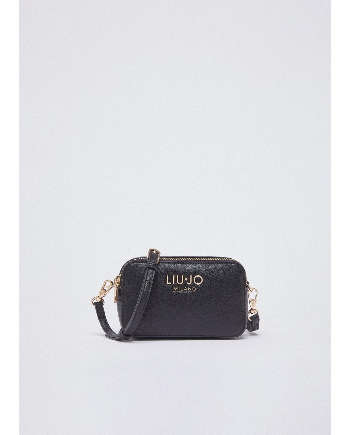 BORSA A TRACOLLA LIU JO SMALL HANDBAG BLACK AA6100 E1012 22222