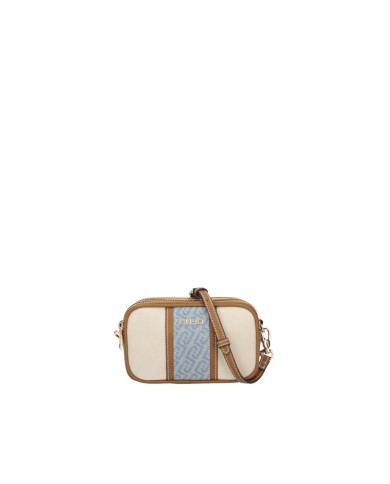 BORSA A TRACOLLA LIU JO SMALL HANDBAG NEUTRO/DENIM AA6100 T388A C3906 