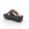 SANDALI CON ZEPPA IGI&CO DONNA CAPRA TAMPONATA NERO 1161900