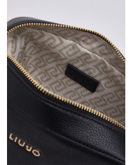 BORSA A TRACOLLA LIU JO CROSS OVER MEDIA BLACK 23X8X16CM 