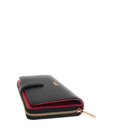 PORTAFOGLIO LIU JO WALLET BLACK 19X15X4CM AA6201 E1109 22222