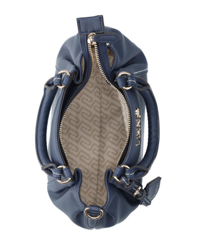 BORSA LIU JO LEATHER BAG DRESS BLUE 26X18X10CM AA6169 E1012 94024