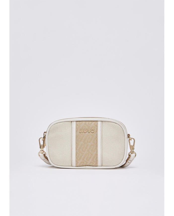 BORSA TRACOLLA LIU JO SMALL HANDBAG NEUTRO/CREAM 18X6X11CM AA6100 T388A C3905