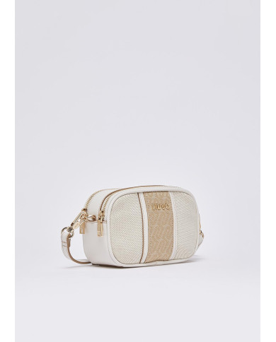 BORSA TRACOLLA LIU JO SMALL HANDBAG NEUTRO/CREAM 18X6X11CM AA6100 T388A C3905