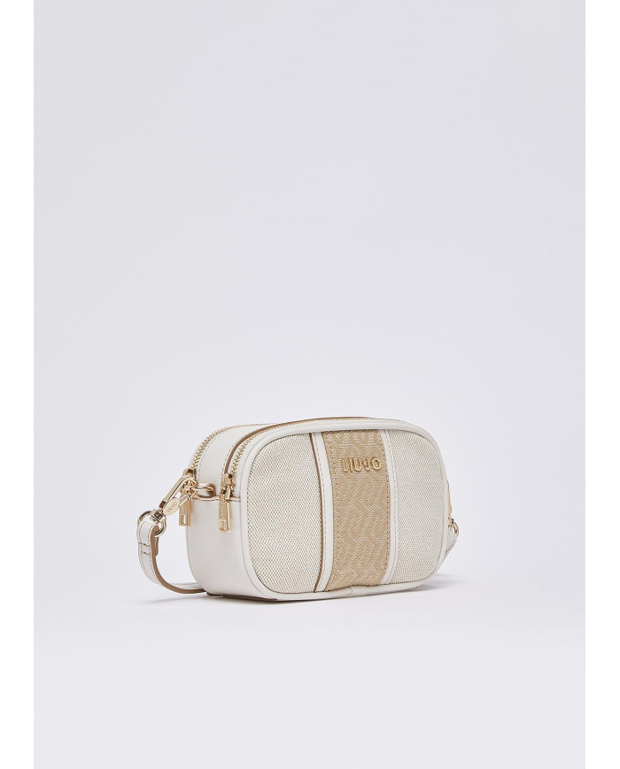 BORSA TRACOLLA LIU JO SMALL HANDBAG NEUTRO/CREAM 18X6X11CM AA6100 T388A C3905