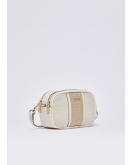 BORSA TRACOLLA LIU JO SMALL HANDBAG NEUTRO/CREAM 18X6X11CM AA6100 T388A C3905