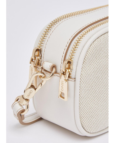 BORSA TRACOLLA LIU JO SMALL HANDBAG NEUTRO/CREAM 18X6X11CM AA6100 T388A C3905