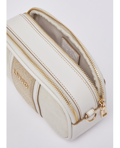 BORSA TRACOLLA LIU JO SMALL HANDBAG NEUTRO/CREAM 18X6X11CM AA6100 T388A C3905