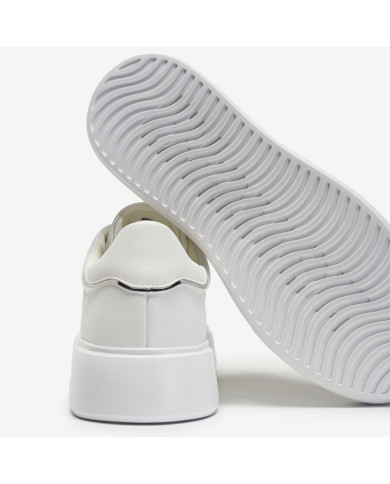 SNEAKERS  BLAUER DONNA SNEAKER WHI  LEATHER SYNTHETIC S4VENUS01/LEA-WHI