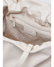 BORSA A SPALLA BOSTON BAG RICCY GRANDE CREAM 38X14X29CM AA6117 E0958 X0459 