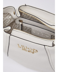 BORSA LIU JO DONNA LEATHER BAG HOBO PICCOLA CREAM 27X10X20CM AA6167 E1012 X0459