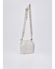 BORSA LIU JO DONNA LEATHER BAG HOBO PICCOLA CREAM 27X10X20CM AA6167 E1012 X0459