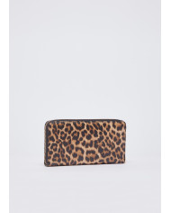 PORTAFOGLIO LIU JO DONNA WALLET MACUL.NATURALE ANIMALIER 19X2X10CM AA6170 E1119 00047