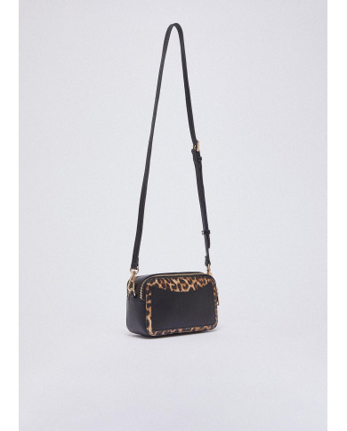 BORSA A TRACOLLA LIU JO DONNA SMALL HANDBAG ANIMALIER MACUL.NATURALE 18X6X11CM AA6100 E1119 00047