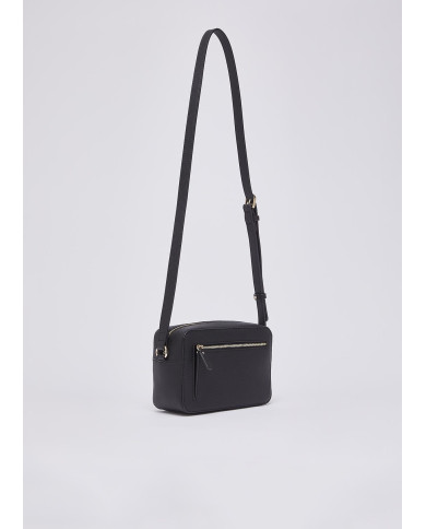 BORSA A TRACOLLA LIU JO DONNA CROSS OVER CON LOGO BLACK 20X8X13CM AA6153 ES029 22222