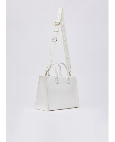 BORSA LIU JO DONNA SHOPPING BAG CREAM 32X25X16CM AA6149 ES029 X0459