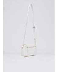 BORSA A TRACOLLA LIU JO DONNA CROSS OVER CON LOGO CREAM 20X8X13CM AA6153 ES029 X0459