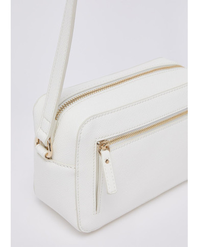 BORSA A TRACOLLA LIU JO DONNA CROSS OVER CON LOGO CREAM 20X8X13CM AA6153 ES029 X0459