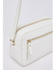 BORSA A TRACOLLA LIU JO DONNA CROSS OVER CON LOGO CREAM 20X8X13CM AA6153 ES029 X0459