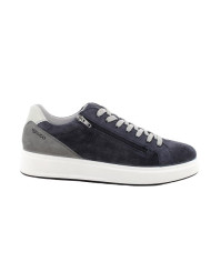 SNEAKERS IGI&CO UOMO SCAMOSCIATO/PELLE BLU 5632311