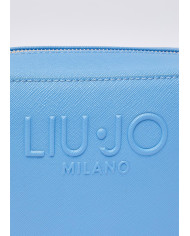 BORSA A TRACOLLA LIU JO DONNA CROSS OVER AZURE BLUE 20X8X13CM AA6153 ES029 74139  
