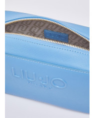 BORSA A TRACOLLA LIU JO DONNA CROSS OVER AZURE BLUE 20X8X13CM AA6153 ES029 74139  