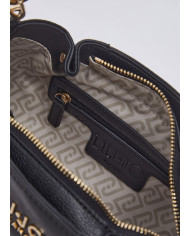 BORSA LIU JO DONNA LEATHER BAG HOBO PICCOLA BLACK 27X10X20CM AA6167 E1012 22222