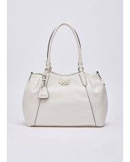 BORSA LIU JO DONNA LEATHER BAG TOTE BAG GRANDE CREAM 34X14X26CM AA6165 E1012 X0459