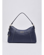 BORSA LIU JO DONNA LEATHER BAG HOBO MEDIA RESS BLUE AA6164 E1012 94024