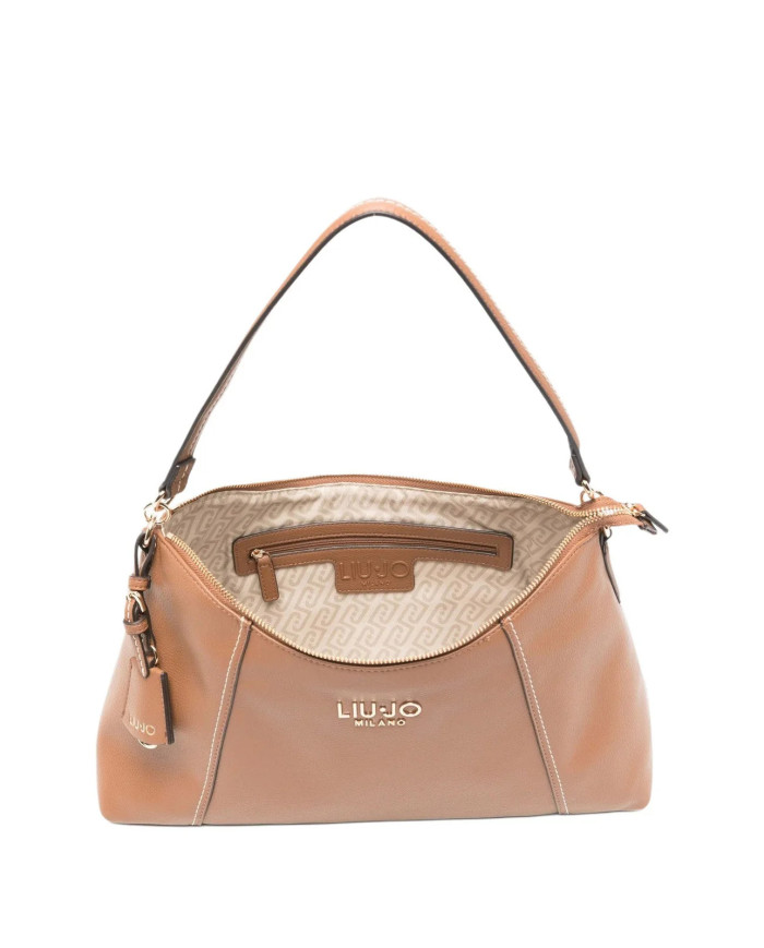 BORSA LIU JO DONNA LEATHER BAG HOBO MEDIA SEQUOIA 39X12X23CM AA6164 E1012 X0742 