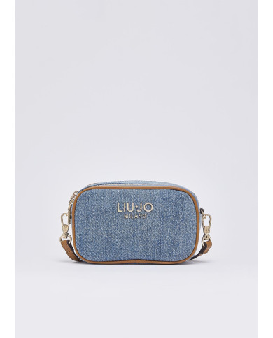 BORSA A TRACOLLA SMALL HANDBAG LIGHT DENIM 18X6X11CM AA6100 T377A 74015