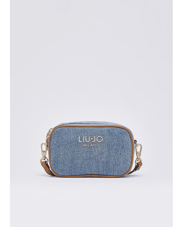 BORSA A TRACOLLA SMALL HANDBAG LIGHT DENIM 18X6X11CM AA6100 T377A 74015