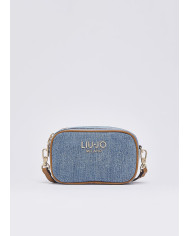 BORSA A TRACOLLA SMALL HANDBAG LIGHT DENIM 18X6X11CM AA6100 T377A 74015