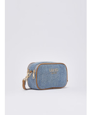 BORSA A TRACOLLA SMALL HANDBAG LIGHT DENIM 18X6X11CM AA6100 T377A 74015