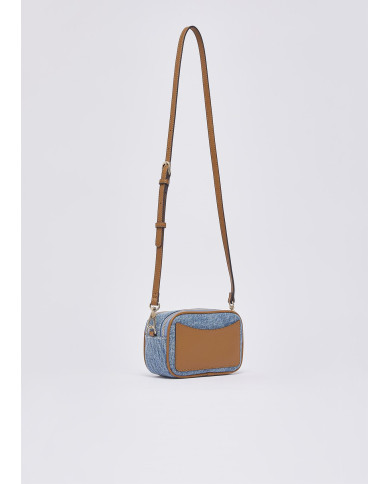 BORSA A TRACOLLA SMALL HANDBAG LIGHT DENIM 18X6X11CM AA6100 T377A 74015