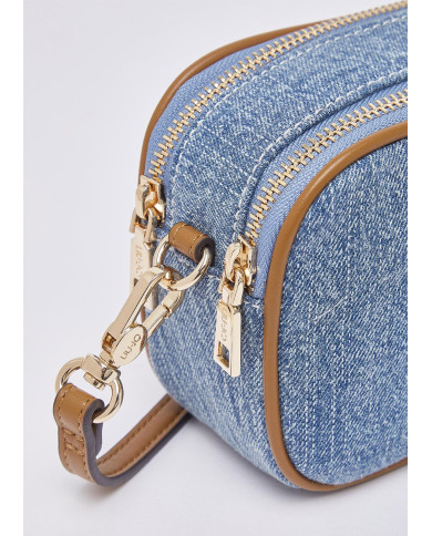 BORSA A TRACOLLA SMALL HANDBAG LIGHT DENIM 18X6X11CM AA6100 T377A 74015