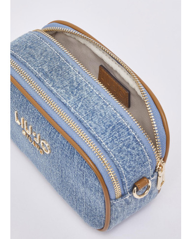 BORSA A TRACOLLA SMALL HANDBAG LIGHT DENIM 18X6X11CM AA6100 T377A 74015
