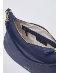 BORSA LIU JO DONNA CROSS OVER HOBO MEDIA CON LOGO MONOGRAM DRESS BLUE AA6133 ES026 94024