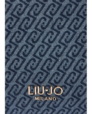 BORSA LIU JO DONNA LEATHER BAG TOTE BAG DRESS BLUE 30X12X23CM AA6071 T379A 94024