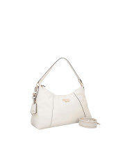 BORSA LIU JO DONNA LEATHER BAG HOBO MEDIA CREAM 39X12X23CM AA6164 E1012 X0459