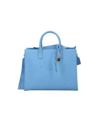 BORSA LIU JO SHOPPING BAG AZURE BLUE 32X25X16CM AA6149 ES029 74139
