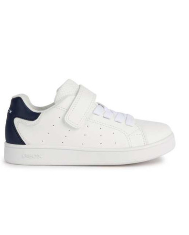 SNEAKERS GEOX BAMBINO  J ECLYPER A - VIT.SINT. WHITE/NAVY TG:28-35 J36LSA 000BC C0899/A